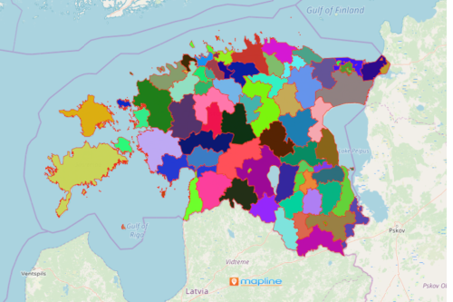 Use Mapline's Territory Mapping Software to Get The Most Out of Estonia Map