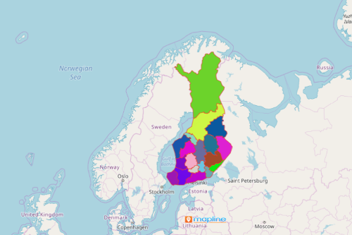 Use Mapline's Territory Mapping Software to Get The Most Out of Finland Map