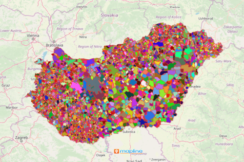 Use Mapline's Territory Mapping Software to Get The Most Out of Hungary Map