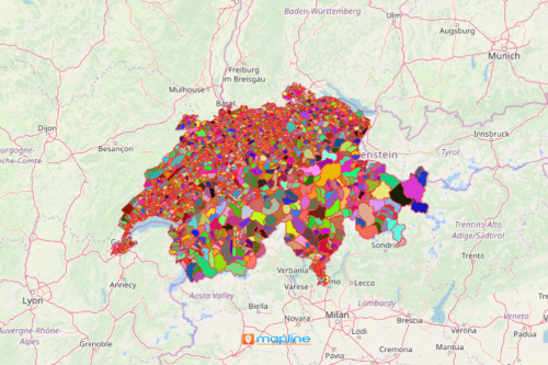 Use Mapline's Territory Mapping Software to Get The Most Out of Switzerland Map
