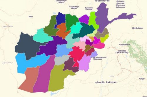 Use Mapline's Territory Mapping Software to Create a Map of Afghanistan
