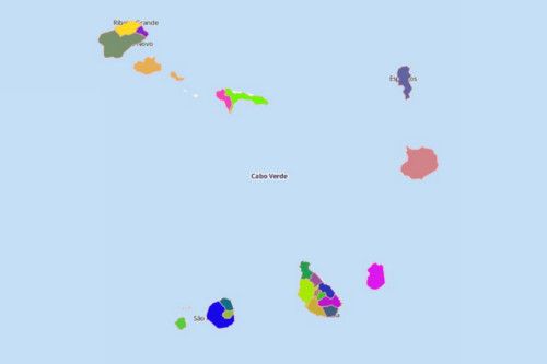 Use Mapline’s Territory Mapping Software to Create Cape Verde Map