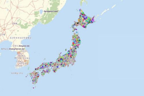Use Mapline's Territory Mapping Software to Create a Japan Map