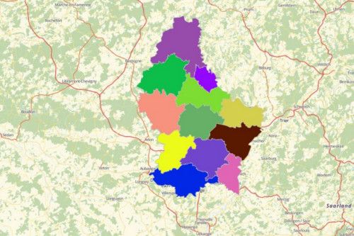 Use Mapline's Territory Mapping Software to Get The Most Out of Luxembourg Map