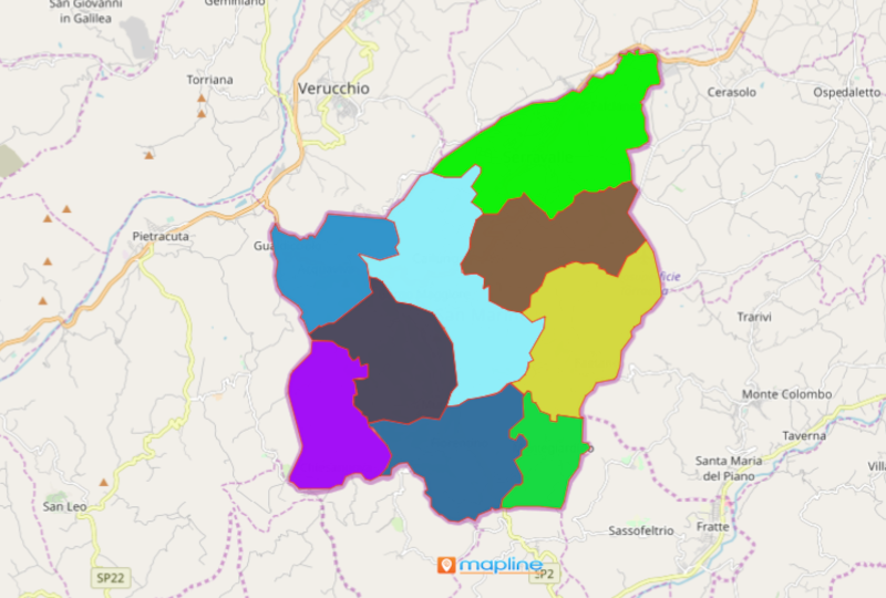 Use Mapline's Territory Mapping Software to Get The Most Out of San Marino Map