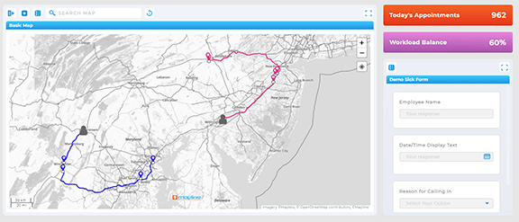 Get visibility into your team's activities with Geo Scheduling
