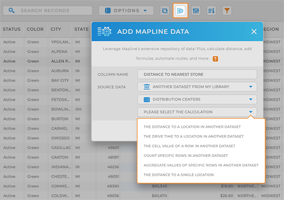 Calculate the distance between your customers and business locations in a flash!