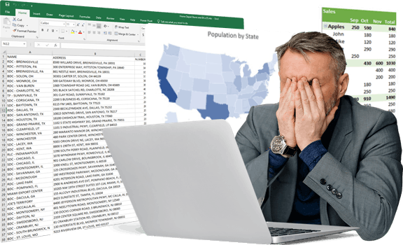 Why not map from excel