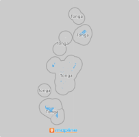 Map of Tonga districts