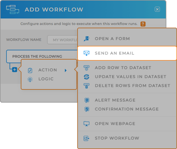 Automate messages with Mapline workflows