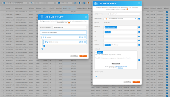 Automate customer nurturing and communications