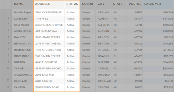 Configure your delivery dataset to include key information 