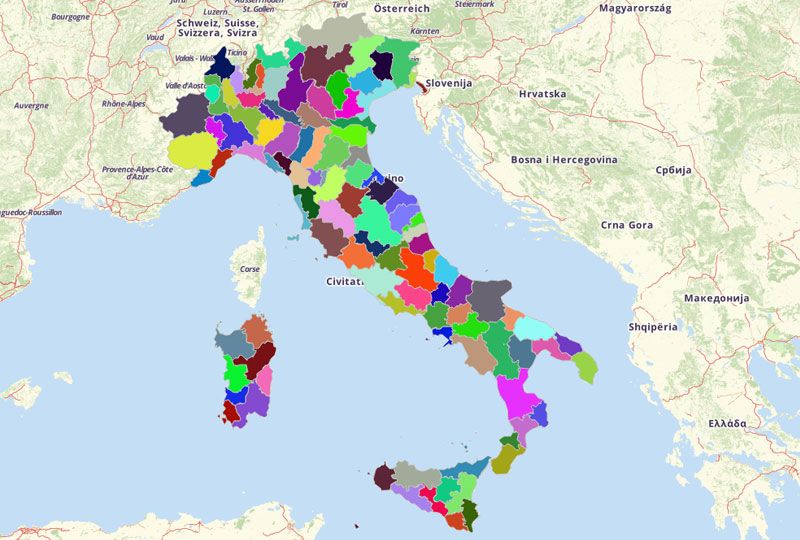 Use Mapline's Territory Mapping Software to Get The Most Out of Italy Map