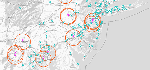 Easily visualize market assessment with Geo Mapping
