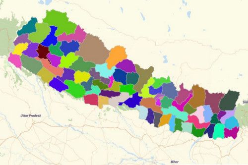 Use Mapline's Territory Mapping Software to Create a Map of Nepal