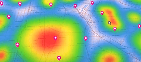 Heat Map Generator: Track Market Trends with Mapline's Geo Mapping