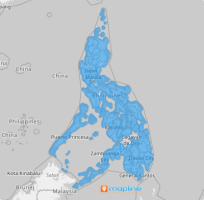 Map of Philippines provinces