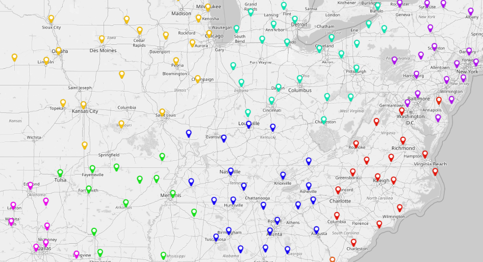 map addresses from excel in under 5 minutes