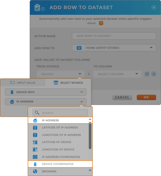 Workflows: device info upgrades