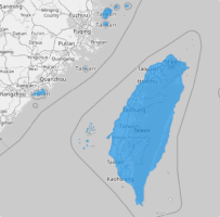 Map of Taiwan provinces