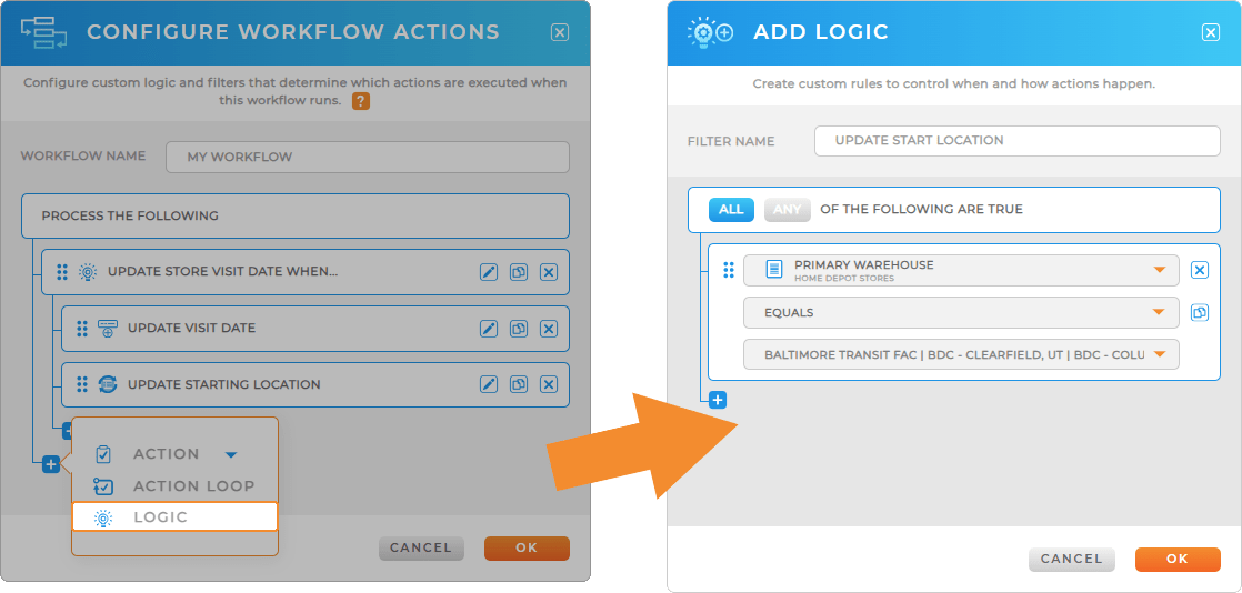 Workflows: Update Values in Dataset