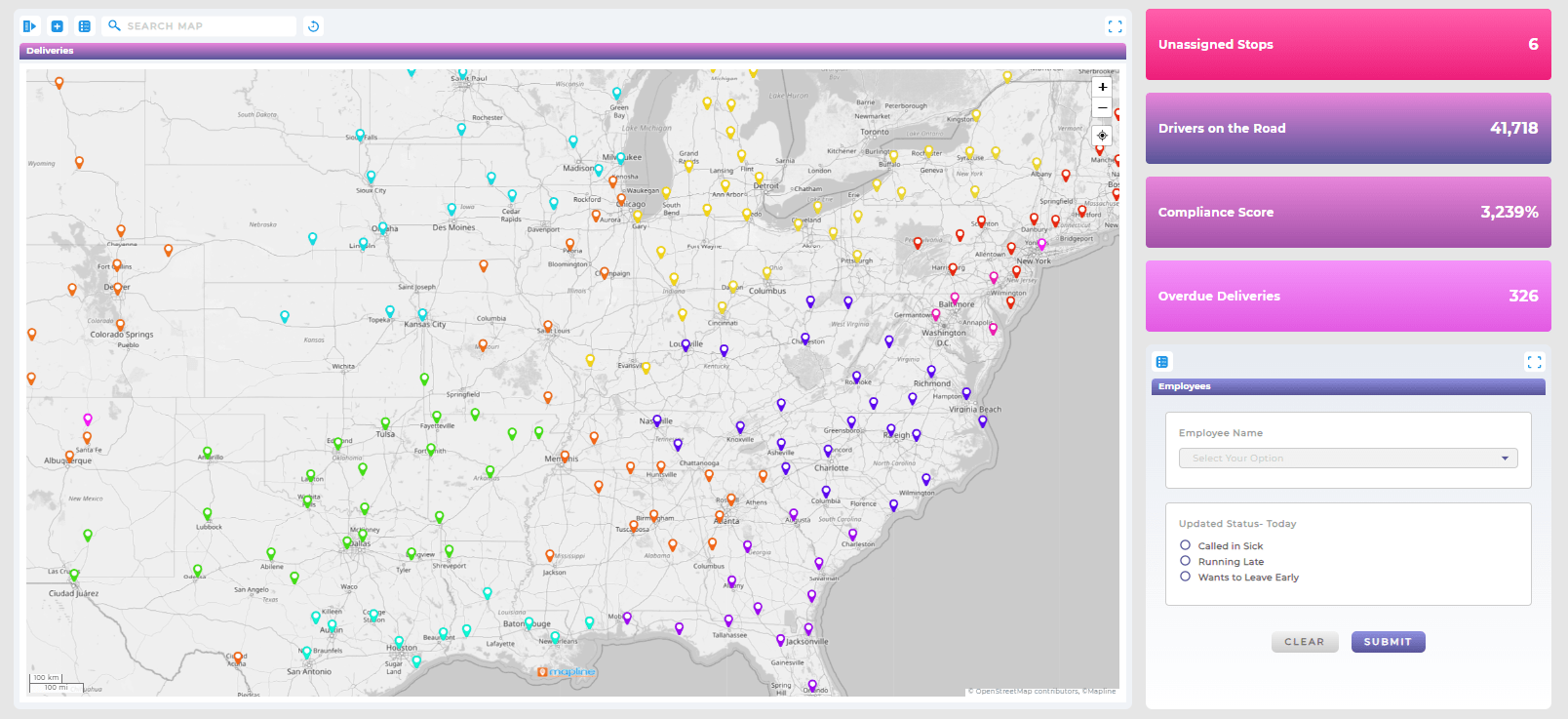 Stay agile and adapt to route changes in real-time