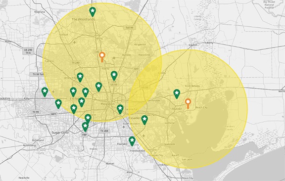 Craft location-driven marketing campaigns
