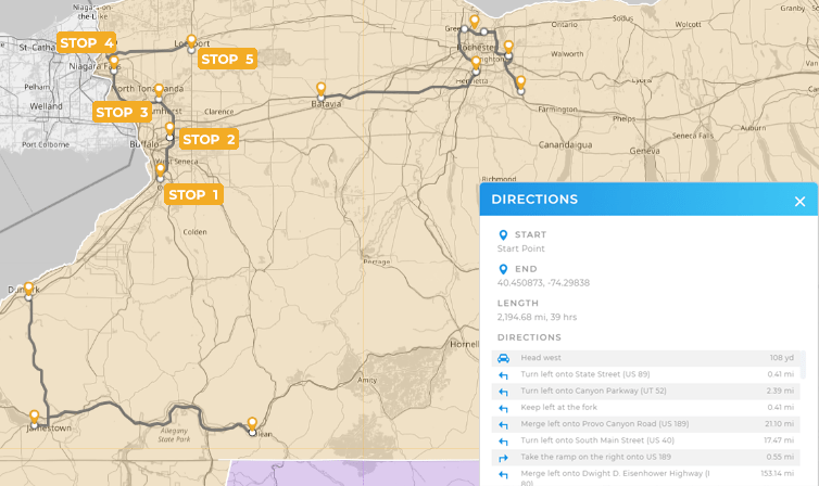 Route by territory with Geo Routing