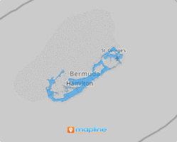 Map of Bermuda Parishes and Municipalities