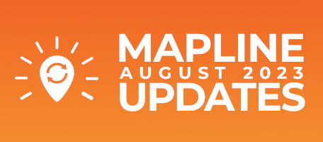 Mapline Updates August 2023