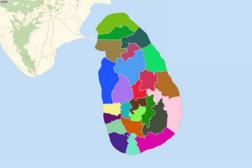 Use Mapline's Territory Mapping Software to Create a Sri Lanka Map 