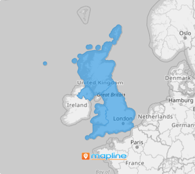 Map of U.K. Countries