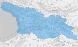 Map of Georgia Regions