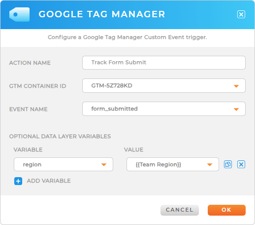 Workflows: Tag Manager