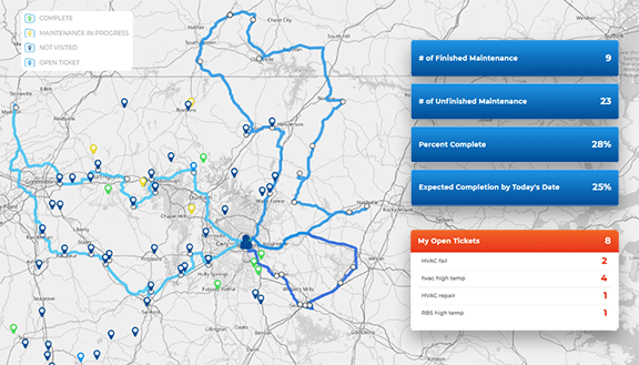 Seamless job tracking for field service efficiency