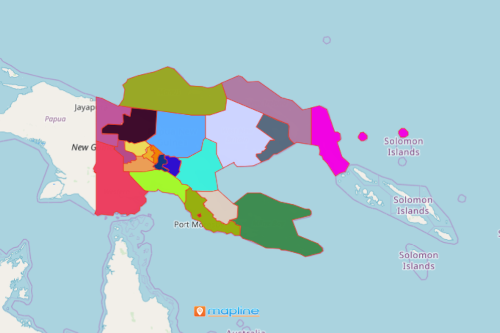 Get the Best Value of Papua New Guinea Map with Mapline's Territory Mapping Software