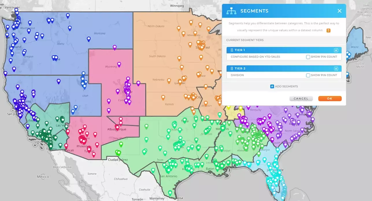 Auto-assign locations with smart territories in minutes with Geo Mapping