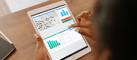 real estate agent using a Mapline heat map generator