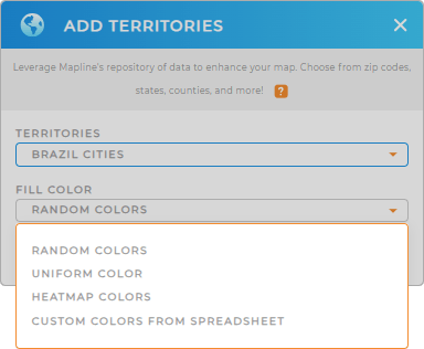 Choosing Colors for Brazil Cities