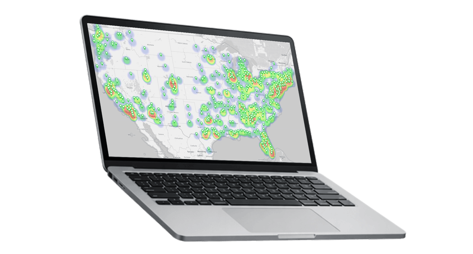 Plot locations on a map: best free tools for instant maps
