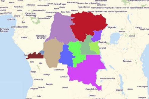 Create a Democratic Republic of the Congo Map Using Mapline's Territory Mapping Software