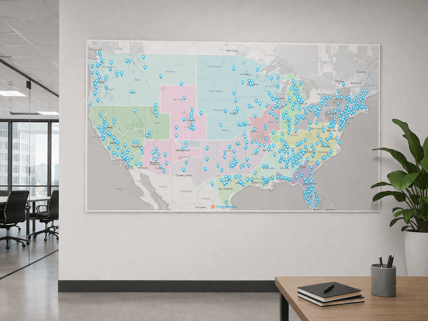 Easily print high-resolution maps with Mapline