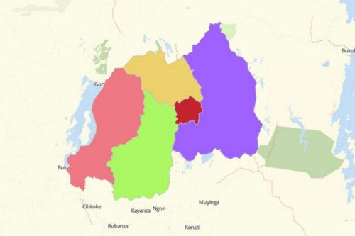 Create Rwanda Map Using Mapline's Territory Mapping Software