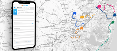 proof of delivery with photos, time stamps and geo-verification