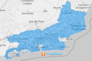 Map of Rio de Janeiro Municipalities