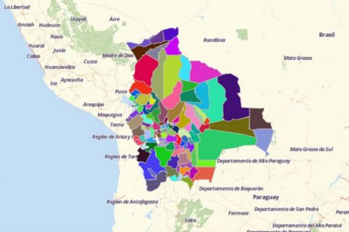 Visualize and Understand Bolivia Map with Mapline's Territory Mapping Software