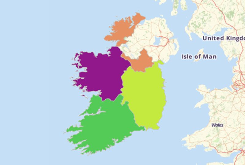 Use Mapline's Territory Mapping Software to Get The Most Out of Ireland Map