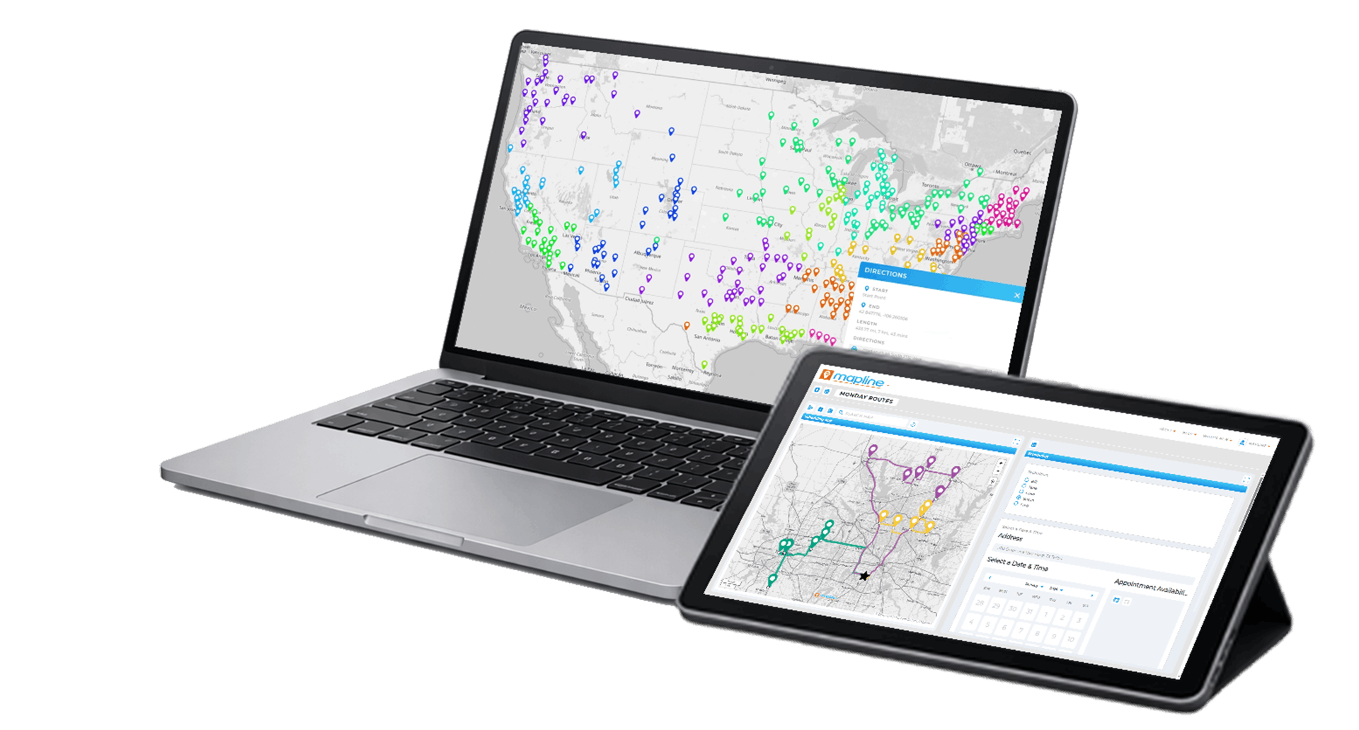 Plot locations on a map in seconds with Mapline (best option)