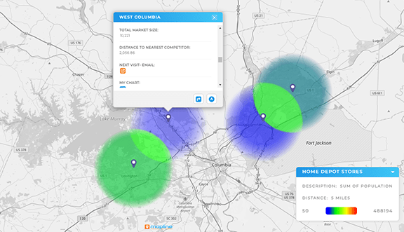 Auto-assign leads by proximity to a sales rep