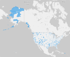 Map of Opportunity Zones